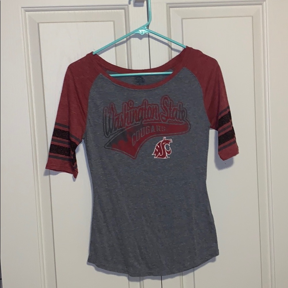 Washington State Cougars Women’s Wide Neck Shirt